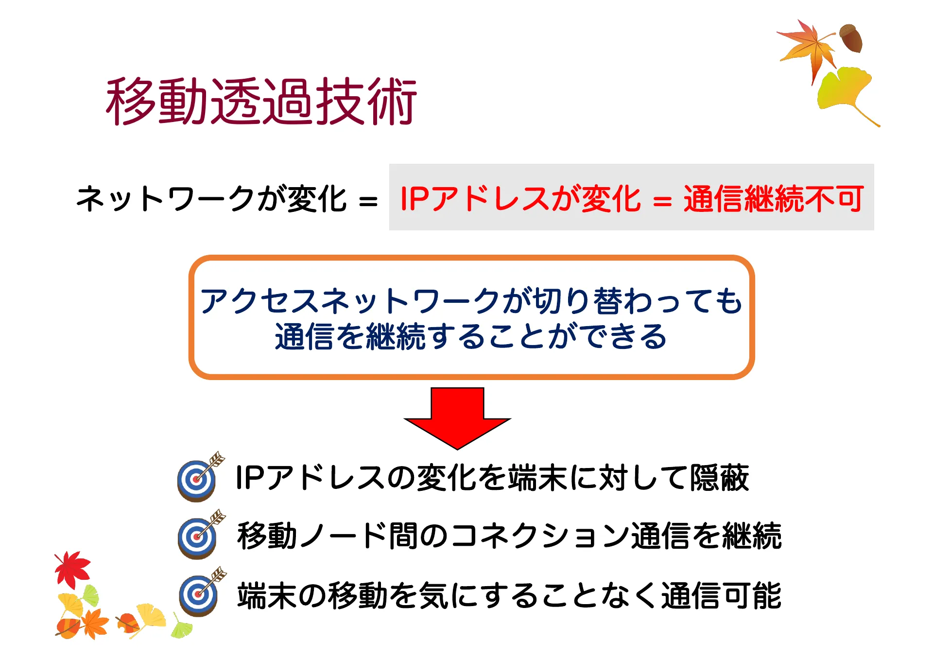 移動透過技術及び Mobile IP について - Page 11