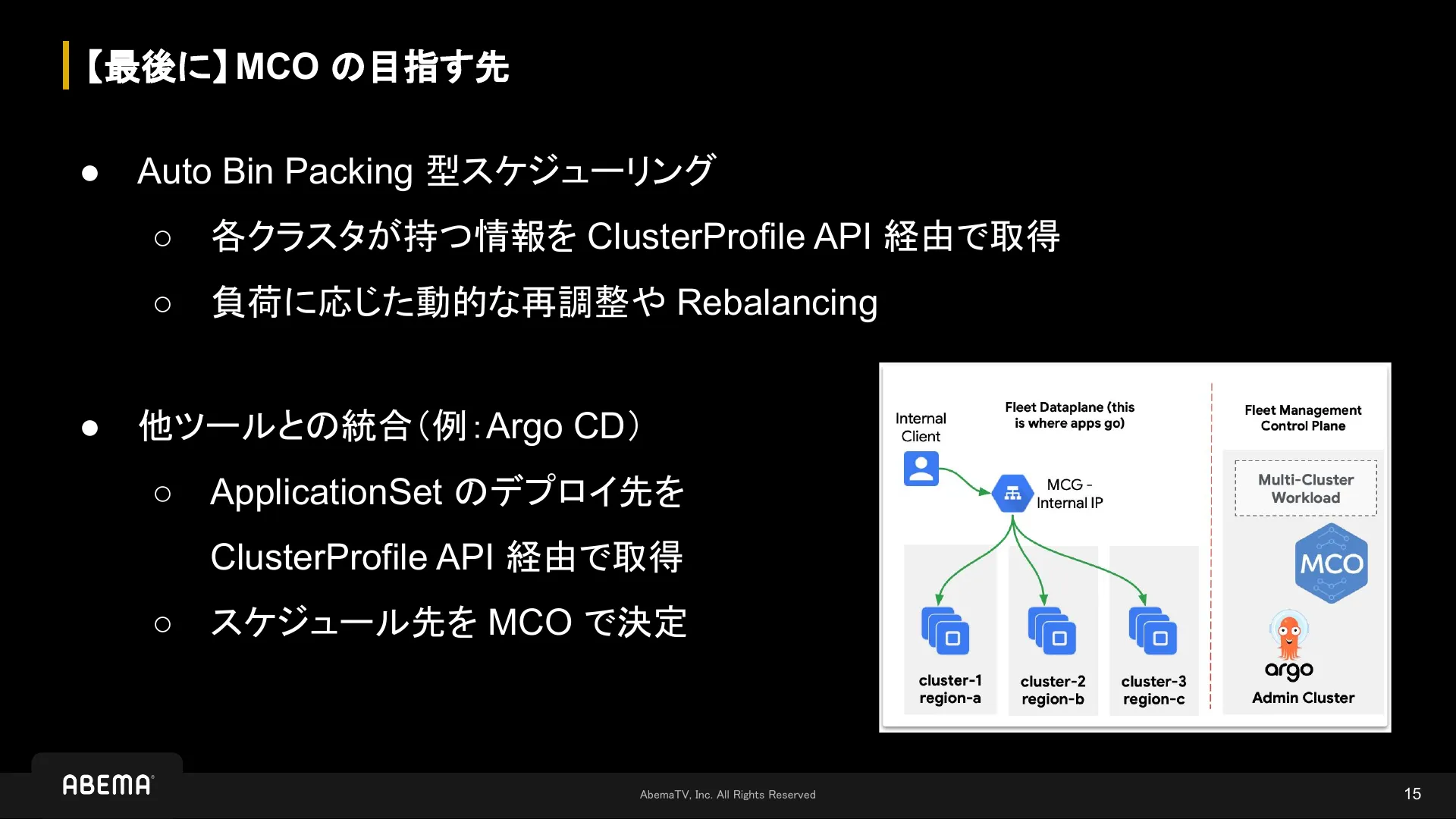 マルチクラスタの運用課題と標準化の道 - Page 15