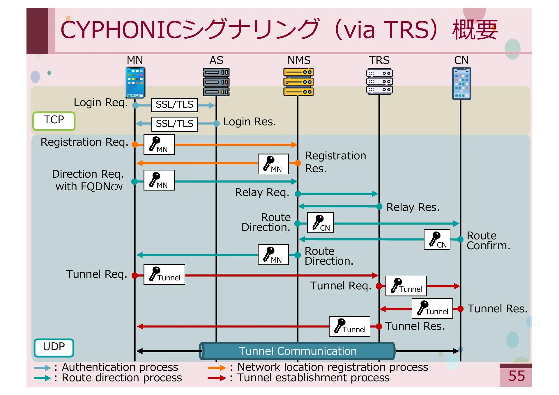 Study on Methods for Achieving Service Extensibility in Secure Overlay Network Systems - Page 55
